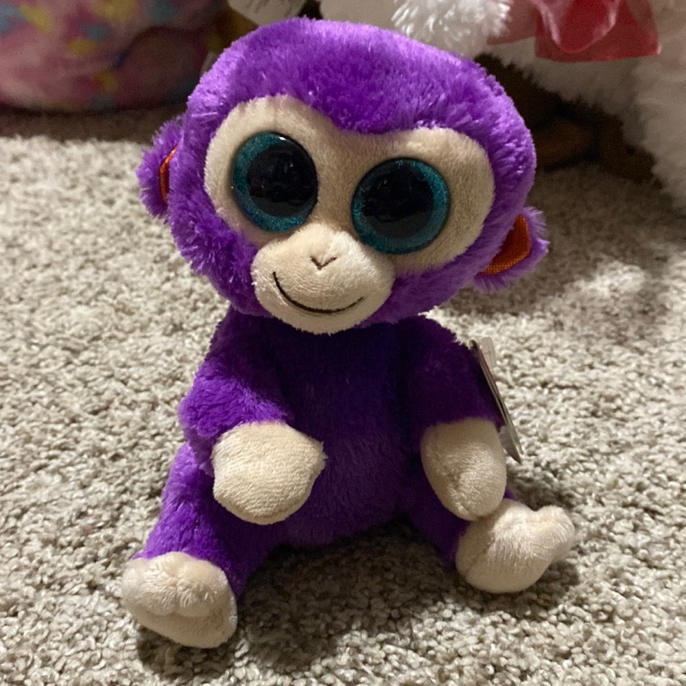 Purple Monkey Beanie Boo